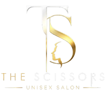 THE SCISSORS A Unisex & Beauty Salon Logo